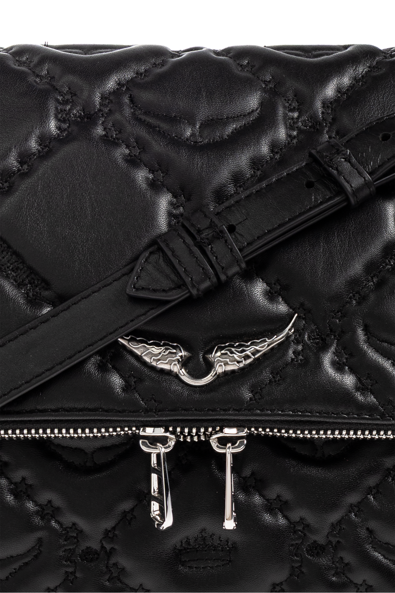 ブラックボルト20パック Black Quilted bag with logo Zadig & Voltaire - Vitkac Australia